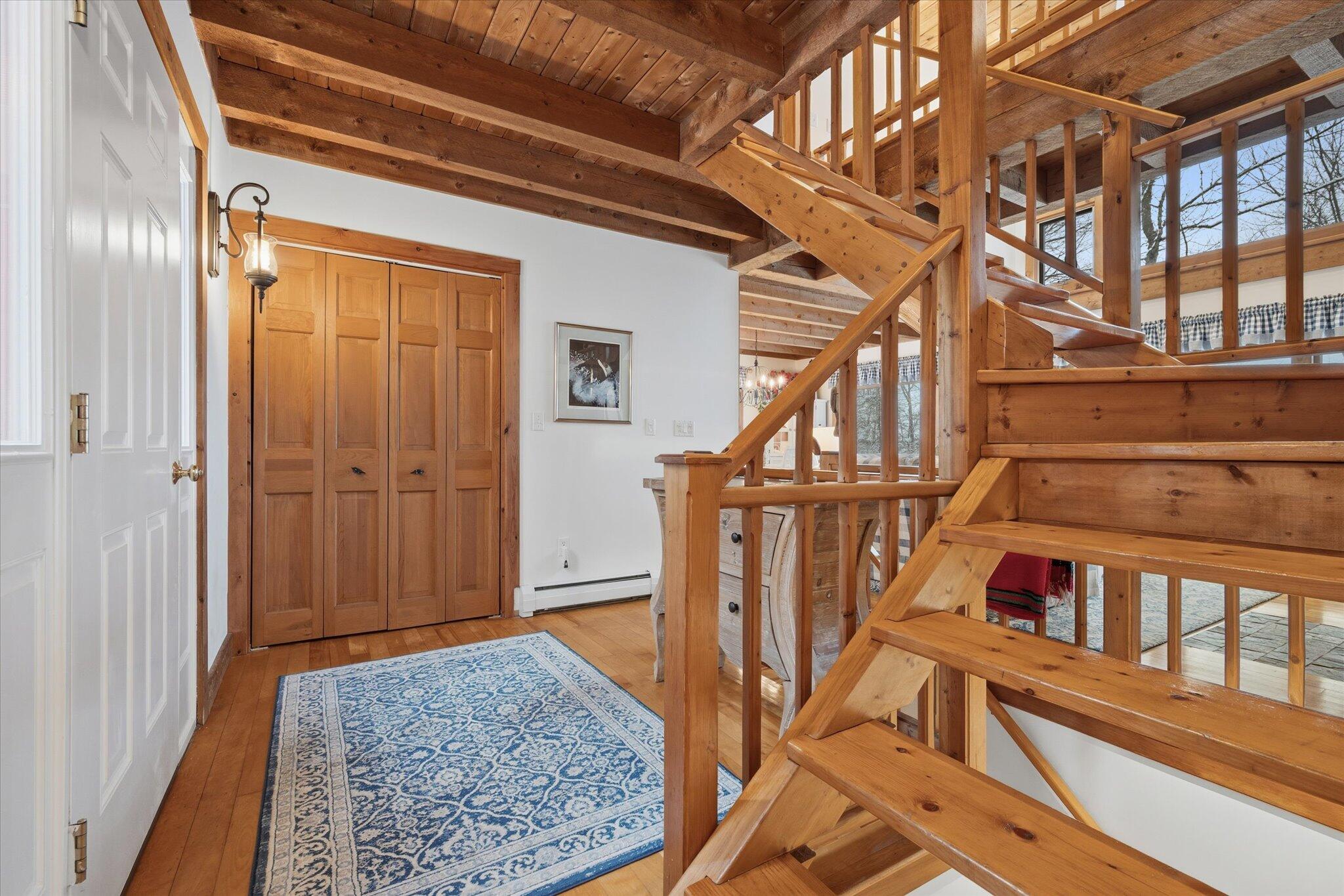 494 Newbury Neck Road Surry, ME 04684 - Photo 22 of 88 29-Foyer, Stairs