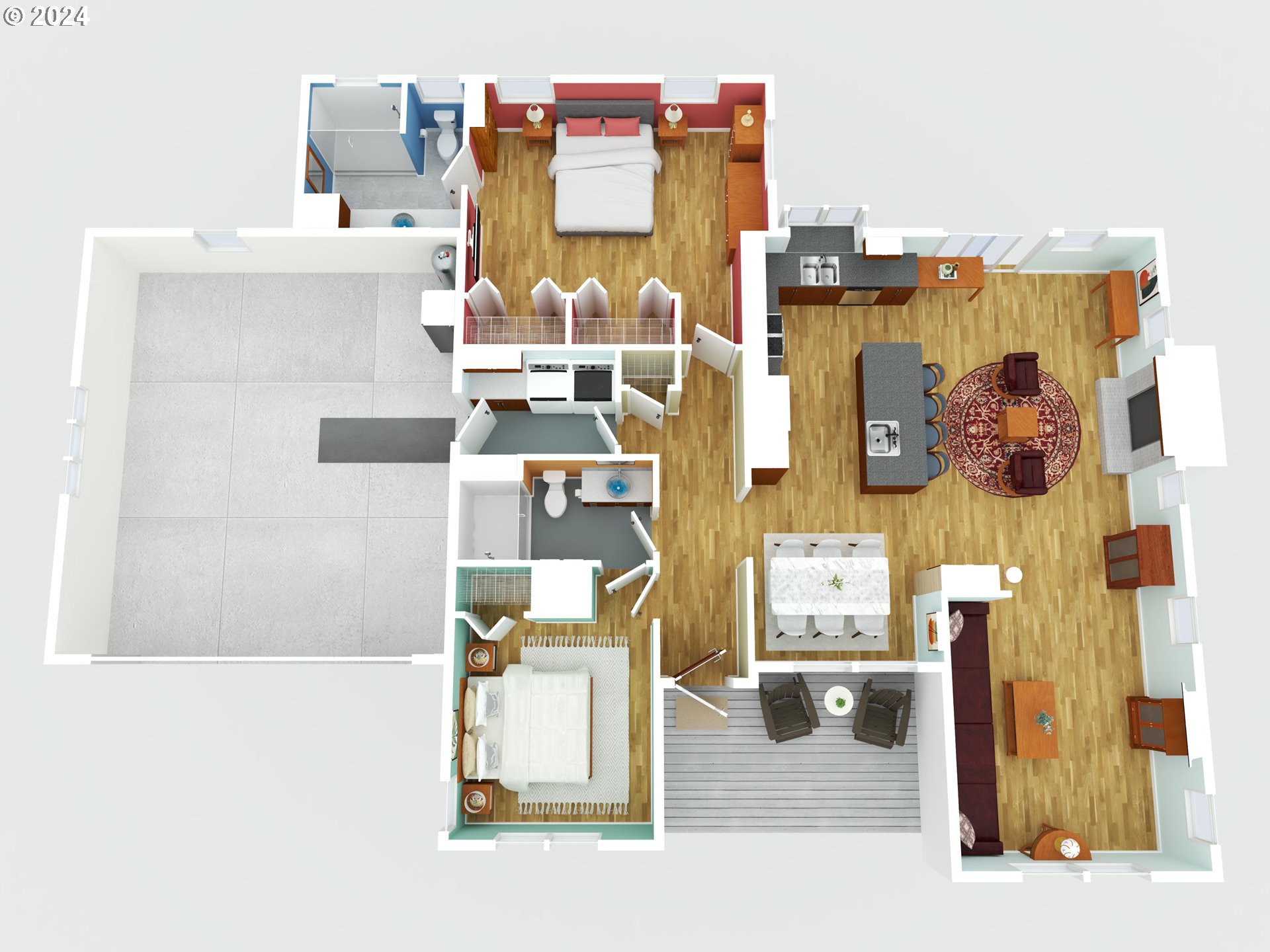 490 Lemwick Lane Yachats, OR 97498 - Photo 7 of 42 a picture of a very nice looking room with a large window