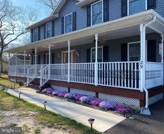 29 Avenue A Tabernacle, NJ 08088 - Photo 3 of 31 Covered front porch full length of home