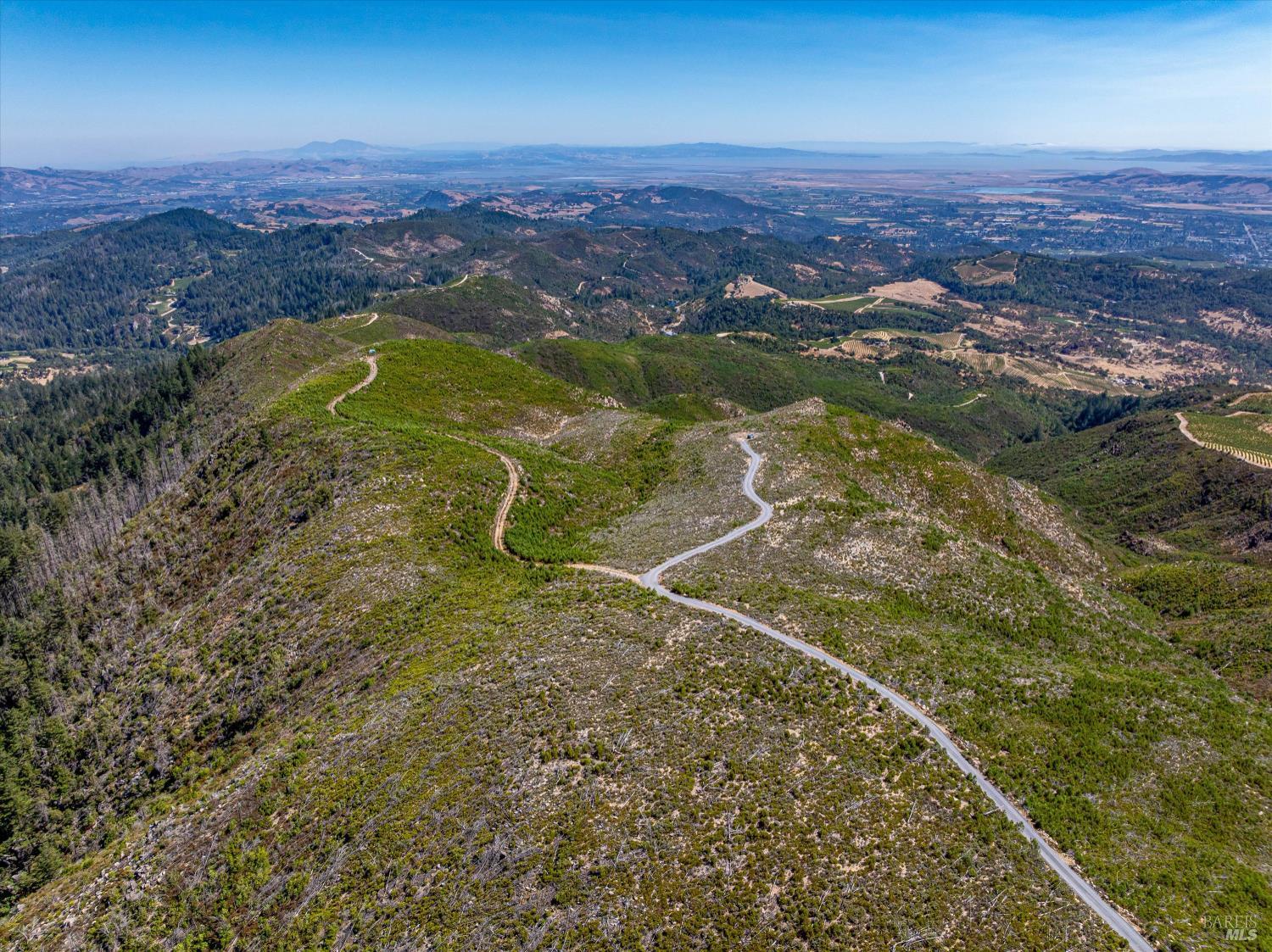 4420 Cavedale Road Sonoma, CA 95476 - Photo 4 of 25 Gentle sloping roads to building envelope and other flat view spots.