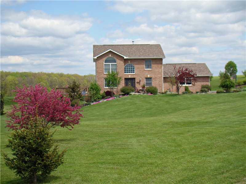 159 Potato Farm Road Somerset, PA 15501 - Photo 1 of 24 Exterior Front. HOME INCLUDES 5 ACRES AND A PROFESSIONALLY LANDSCAPED YARD NEAR HIDDEN VALLEY RESORT