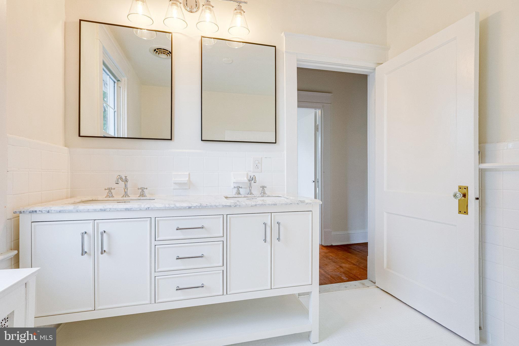 2431 33rd Street Southeast Washington, DC 20020 - Photo 27 of 36 Double marble top vanity