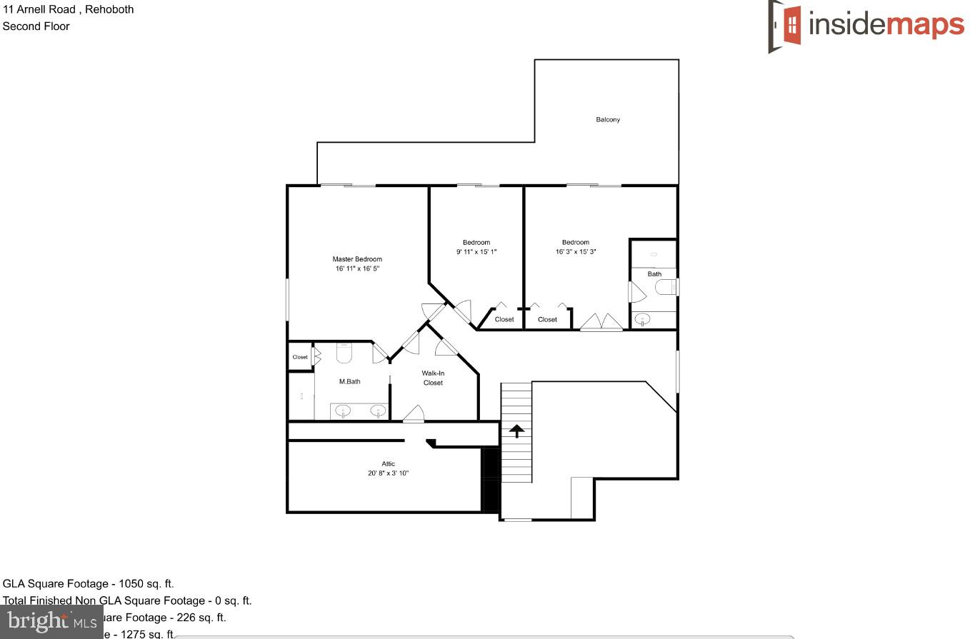 11 Arnell Road Rehoboth Beach, DE 19971 - Photo 36 of 46 a picture of floor plan