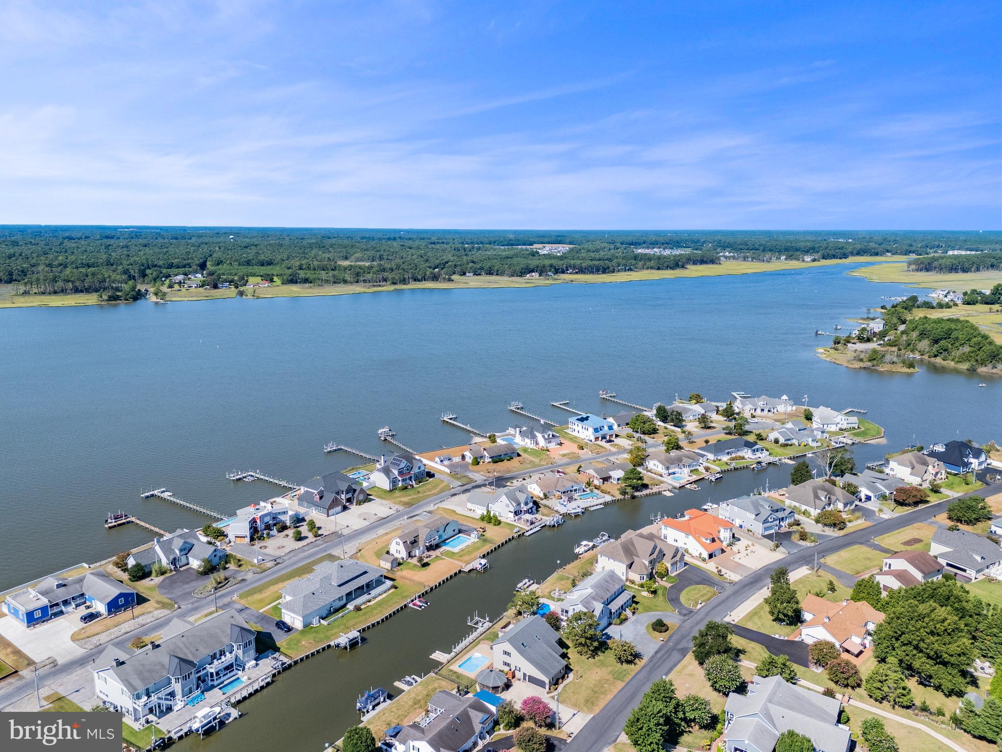 11 Arnell Road Rehoboth Beach, DE 19971 - Photo 44 of 46 a view of a lake with a city view