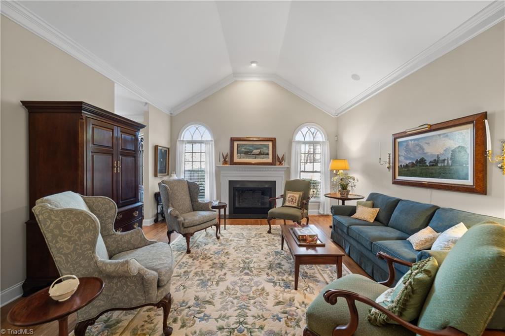 1905 Curraghmore Road Clemmons, NC 27012 - Photo 9 of 40 Living Room/Den with fireplace