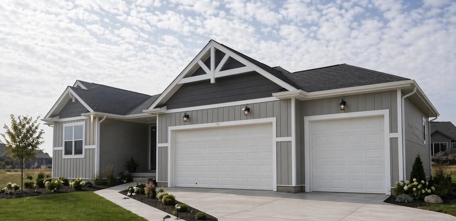 Digitally enhanced landscape-Yard and Drive are included.