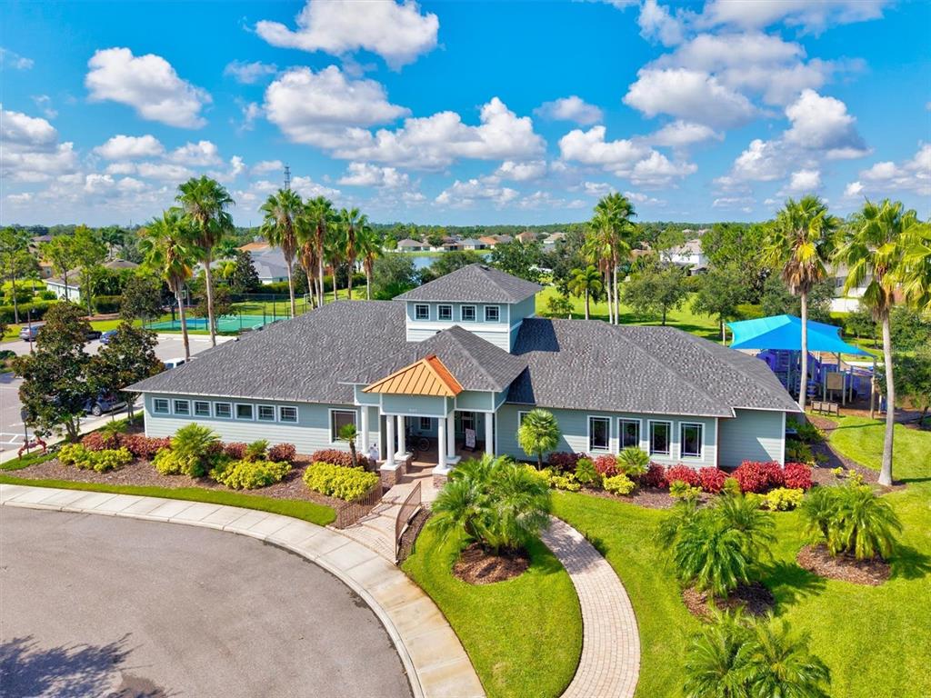 7923 111th Terrace East Parrish, FL 34219 - Photo 48 of 80 a aerial view of a house