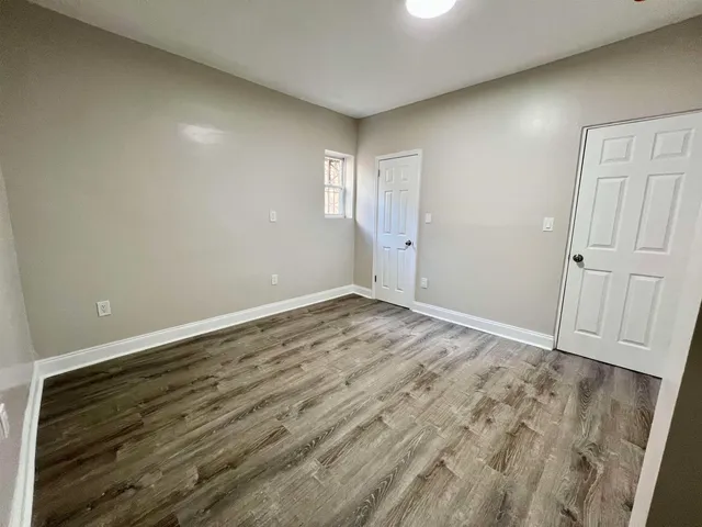 wooden floor in an empty room