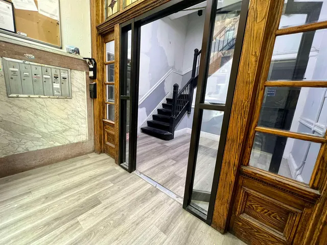 a view of an entryway