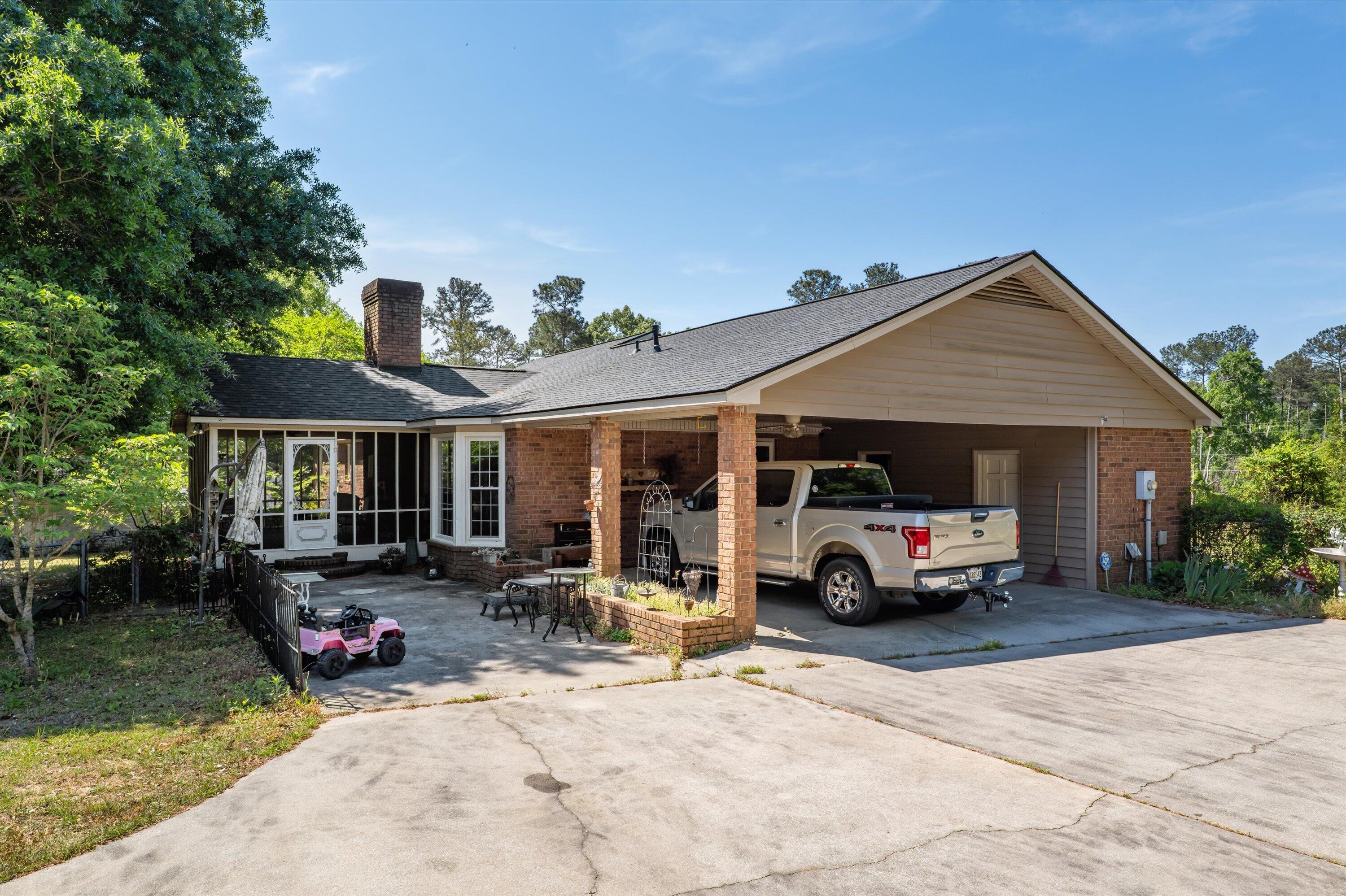4394 Clements Road Hephzibah, GA 30815 - Photo 38 of 52 38-hephzibah-ga-brick-home-2-car-carport