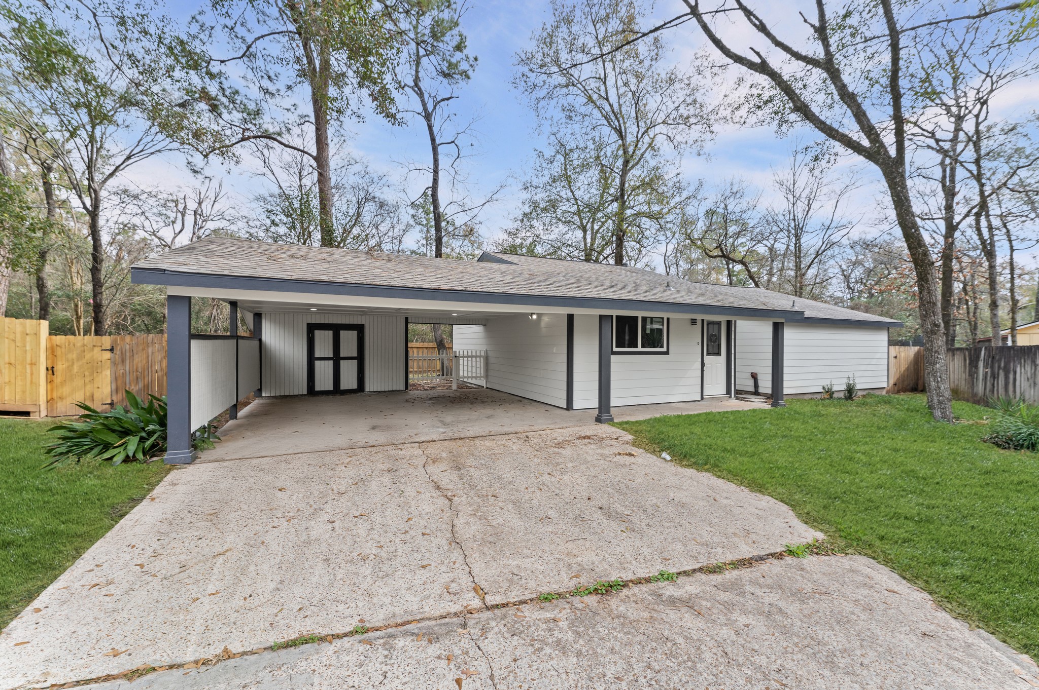 1808 North Red Cedar Circle Spring, TX 77380 - Photo 2 of 31 front view of a house with a yard