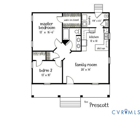 69 Pinewood Lane Colonial Beach, VA 22443 - Photo 14 of 20 View of room layout