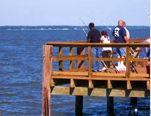69 Pinewood Lane Colonial Beach, VA 22443 - Photo 19 of 20 Dock area with a water view