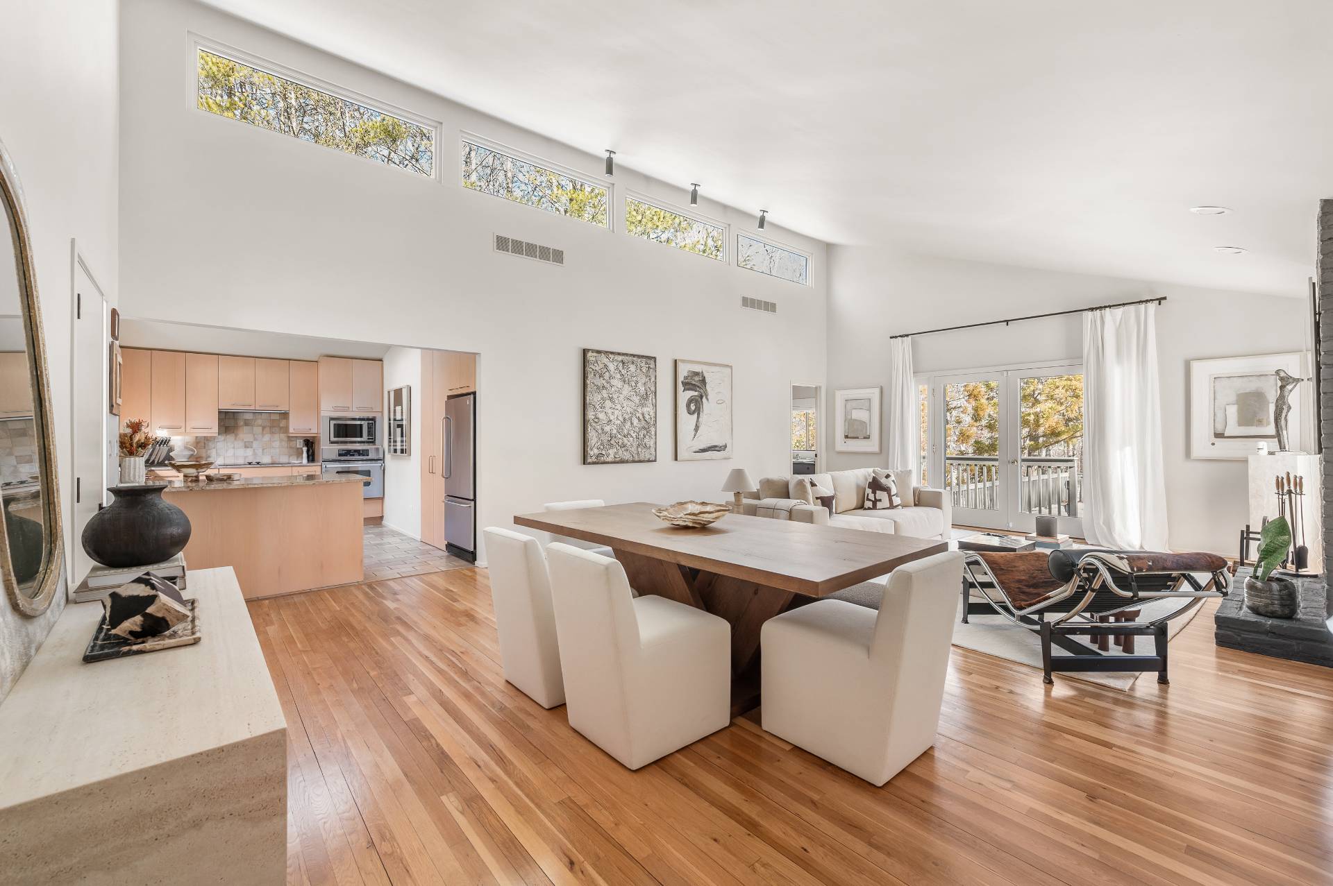 12 Rivers Road East Hampton, NY 11937 - Photo 12 of 23 a view of a living room and dining room