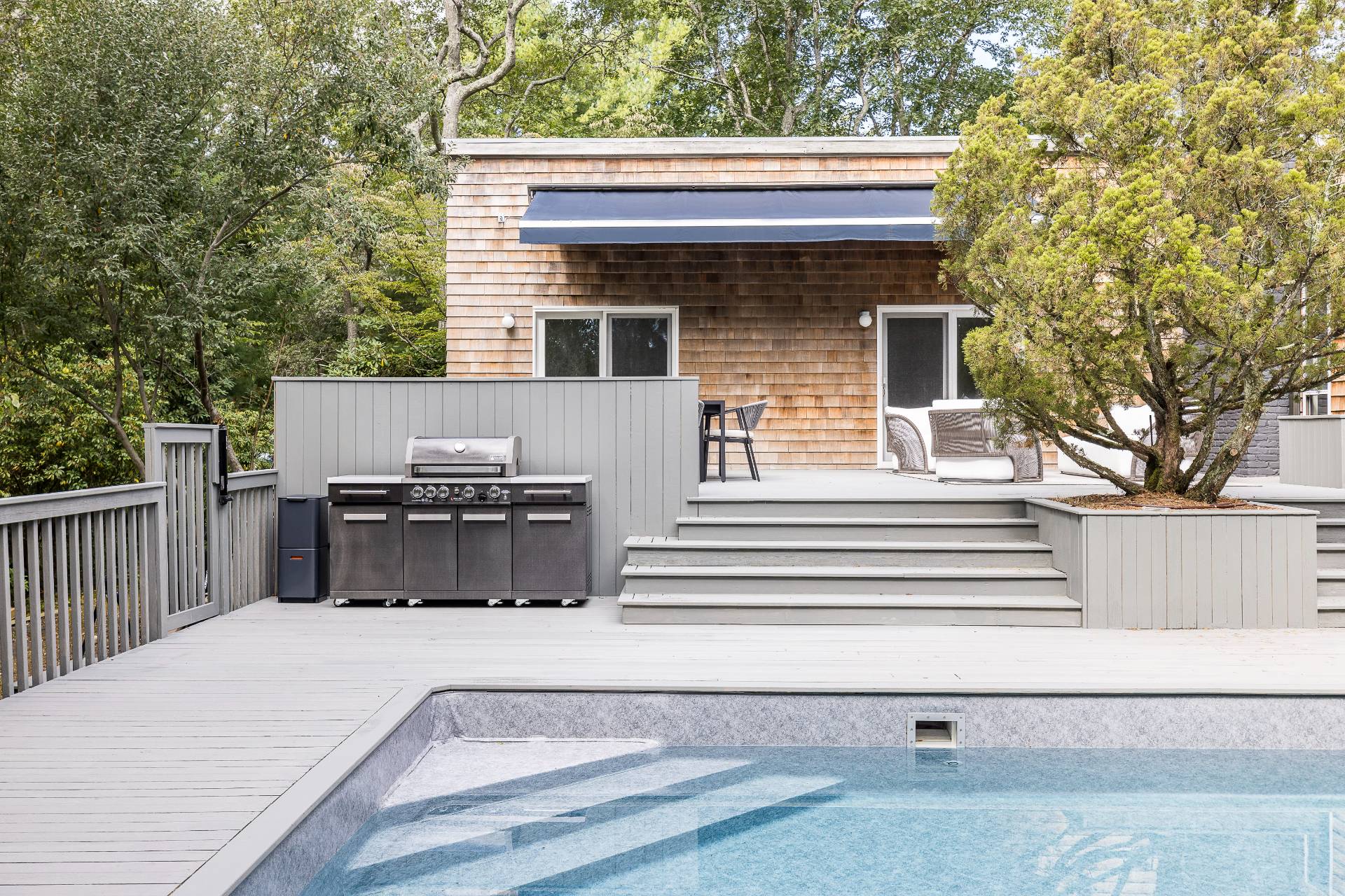 12 Rivers Road East Hampton, NY 11937 - Photo 6 of 23 a view of house with outdoor space and deck