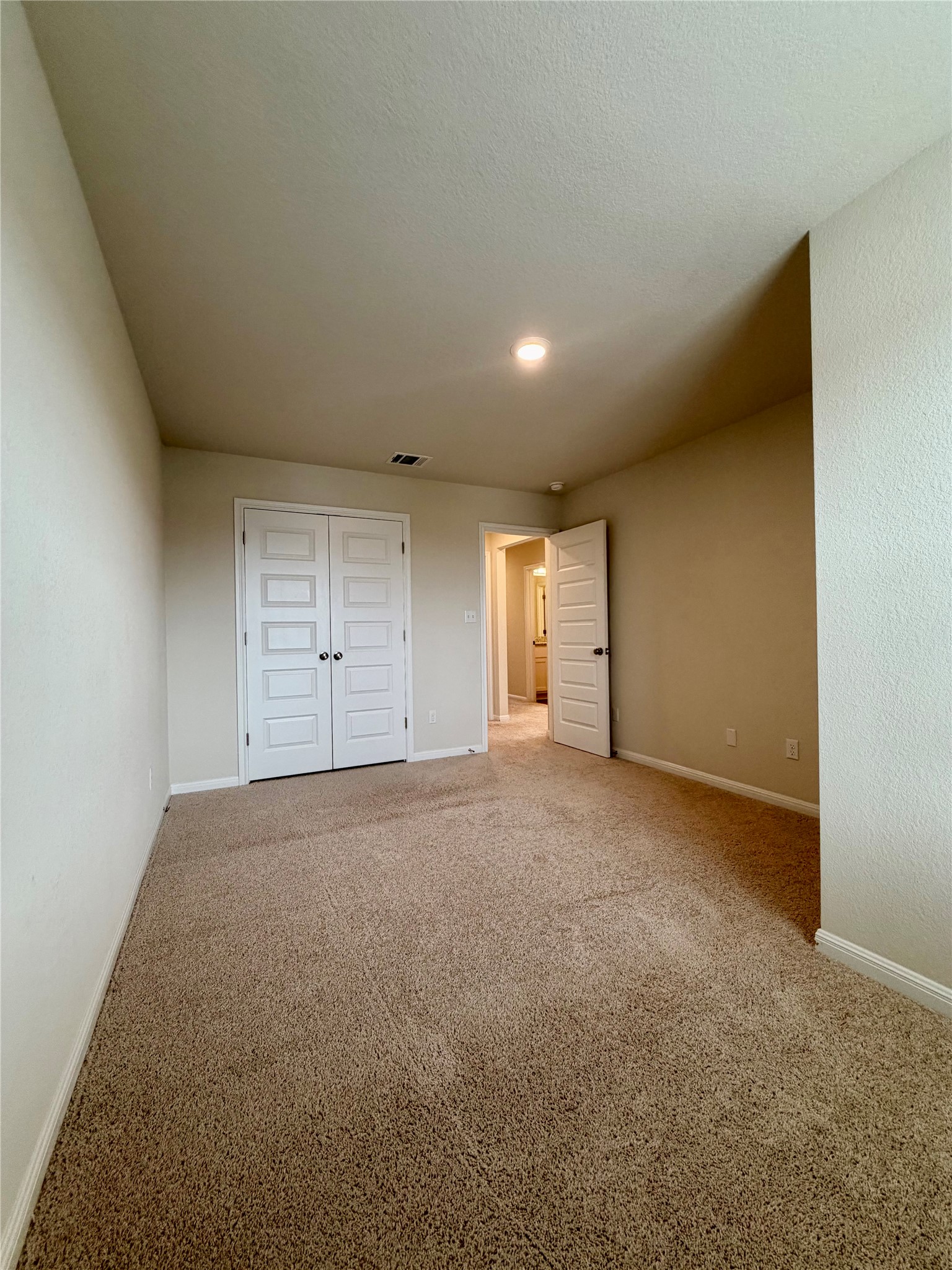 305 Tolo Drive Elgin, TX 78621 - Photo 19 of 27 Spacious room featuring neutral carpeting, light-toned walls, and white trim
