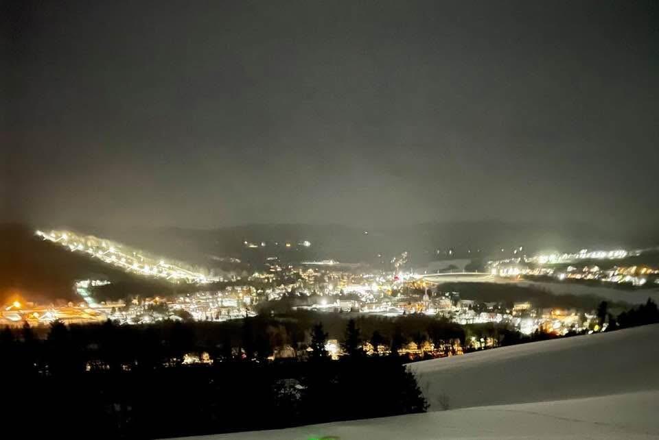 35 Carson Lane Fort Kent, ME 04743 - Photo 36 of 36 Winter night view of ski mountain