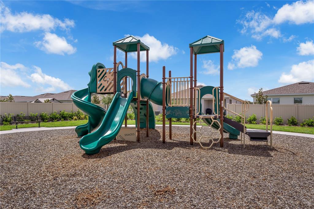 6032 Cliffbow Loop Leesburg, FL 34748 - Photo 26 of 31 a childrens park with lots of swings and slides