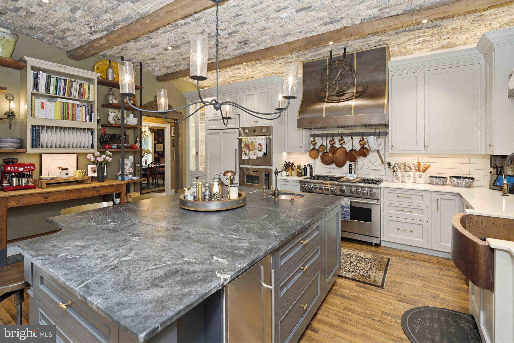 2244 Deer Path Road Huntingdon Valley, PA 19006 - Photo 48 of 95 Elegant eat-in kitchen featuring custom cabinetry.