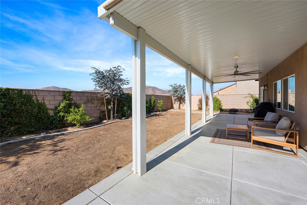 31228 Scrub Jay Road Winchester, CA 92596 - Photo 31 of 43 Concrete Patio is approx. 11ft. x 35 ft.