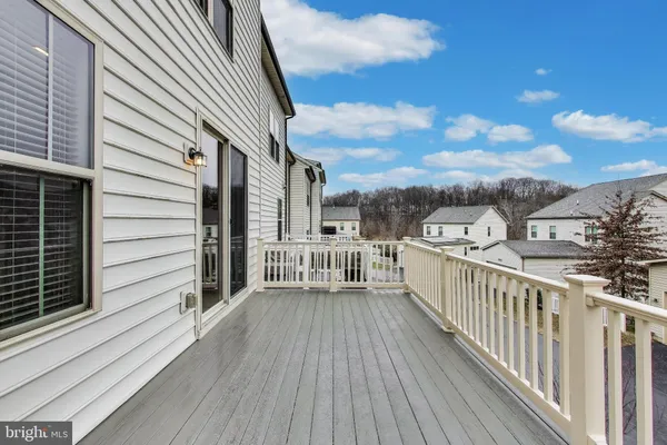 a view of a roof deck