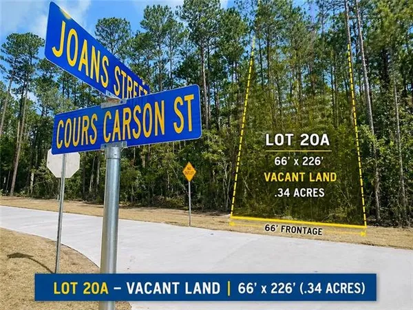 $99,000 | 2304 Cours Carson Street, Mandeville, LA 70448