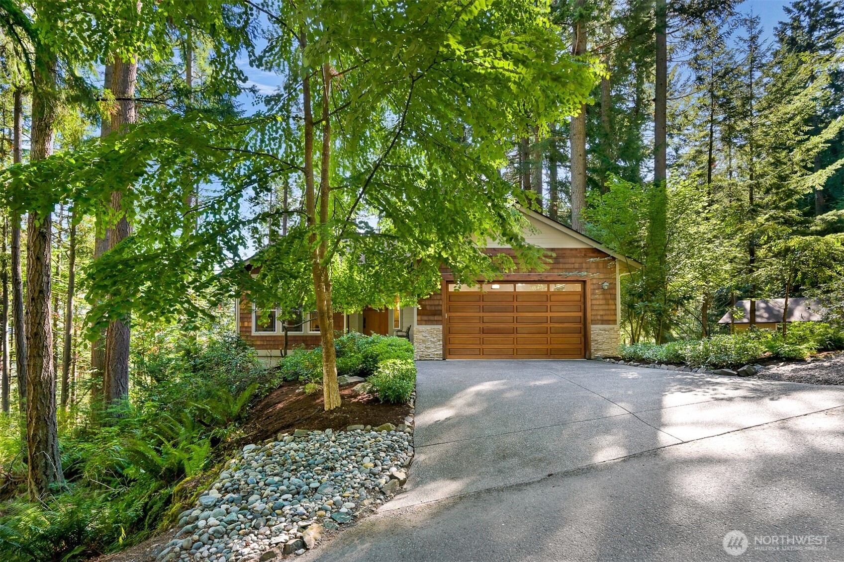 14 Gooseberry Circle Bellingham, WA 98229 - Photo 2 of 40 a view of backyard with plants and trees