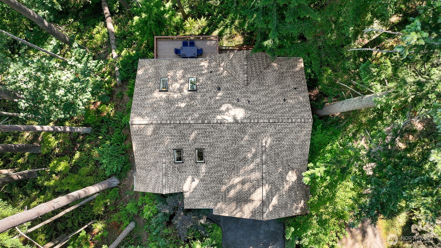14 Gooseberry Circle Bellingham, WA 98229 - Photo 36 of 40 an aerial view of a house with a yard