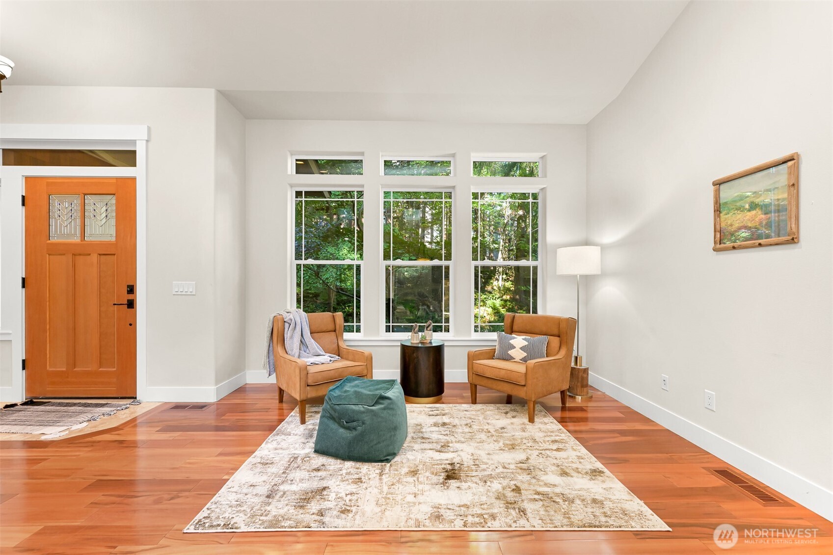 14 Gooseberry Circle Bellingham, WA 98229 - Photo 6 of 40 a living room with furniture and floor to ceiling windows