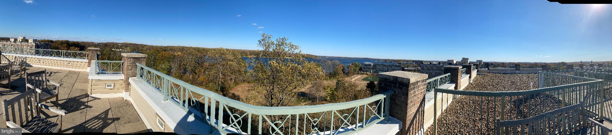 820 Belmont Bay Drive, Unit 301 Woodbridge, VA 22191 - Photo 52 of 76 Scenic rooftop view overlooking tranquil waters.