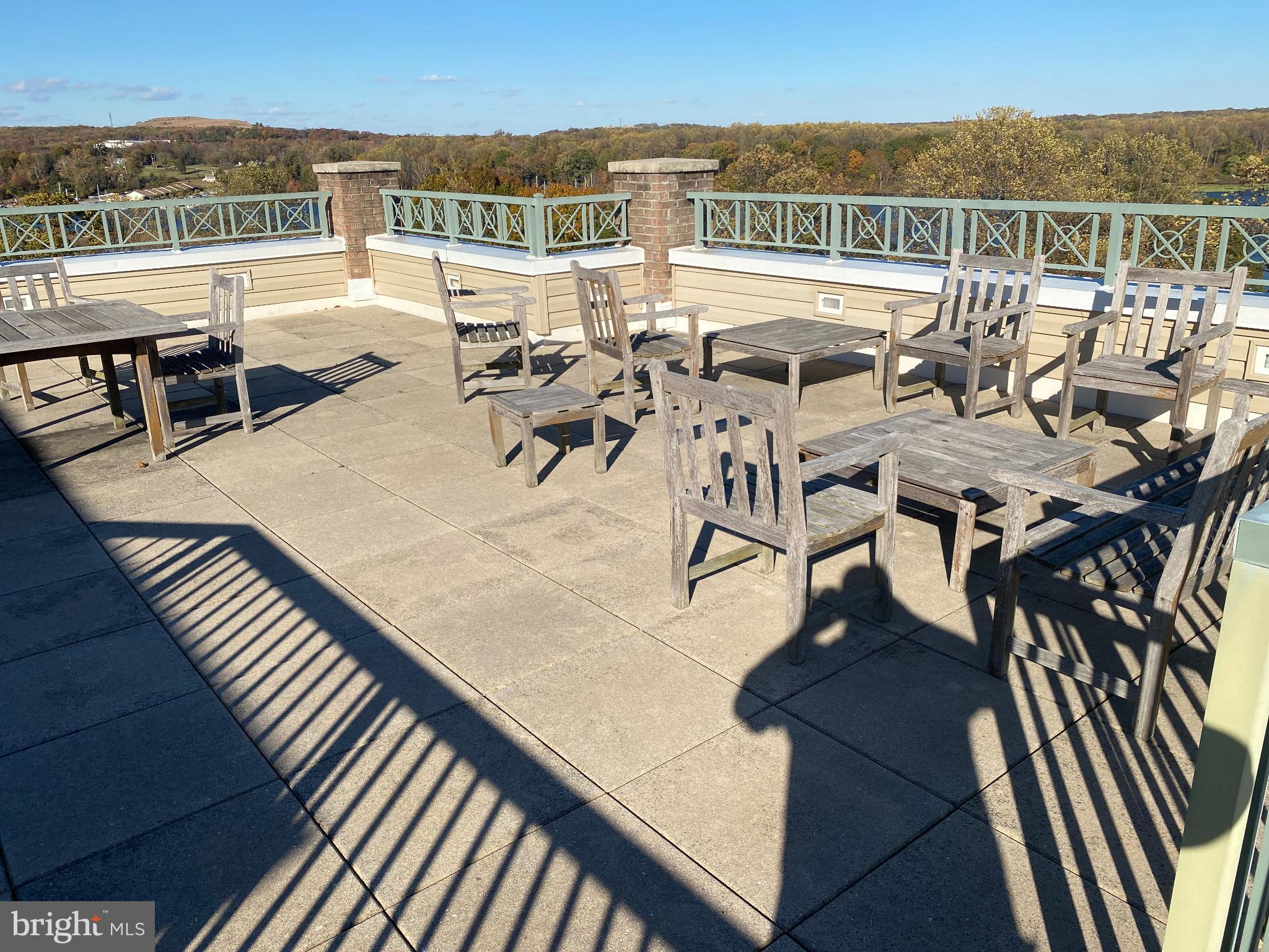 820 Belmont Bay Drive, Unit 301 Woodbridge, VA 22191 - Photo 55 of 76 Rooftop retreat with scenic views.