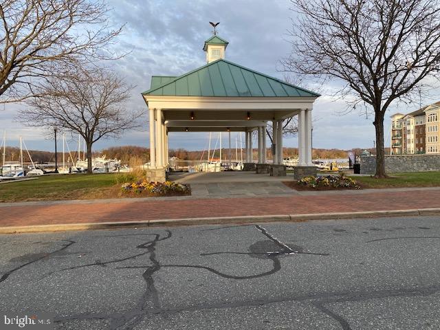 820 Belmont Bay Drive, Unit 301 Woodbridge, VA 22191 - Photo 73 of 76 Charming waterfront pavilion at sunset.