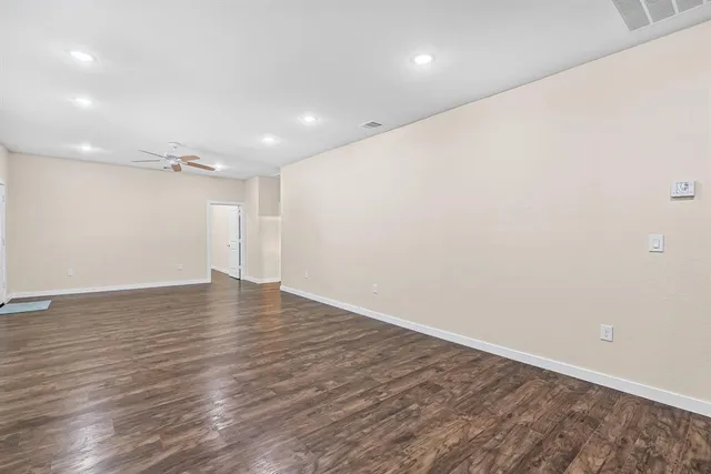 wooden floor in an empty room