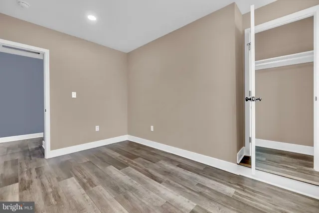 a view of wooden floor