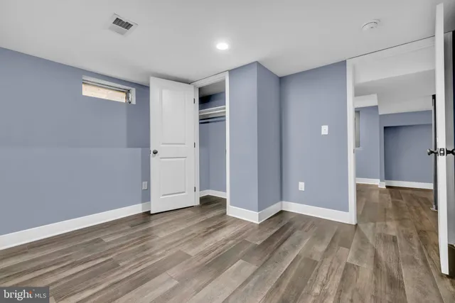 a view of livingroom with hardwood