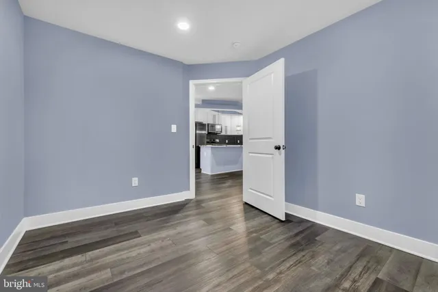 wooden floor in an empty room