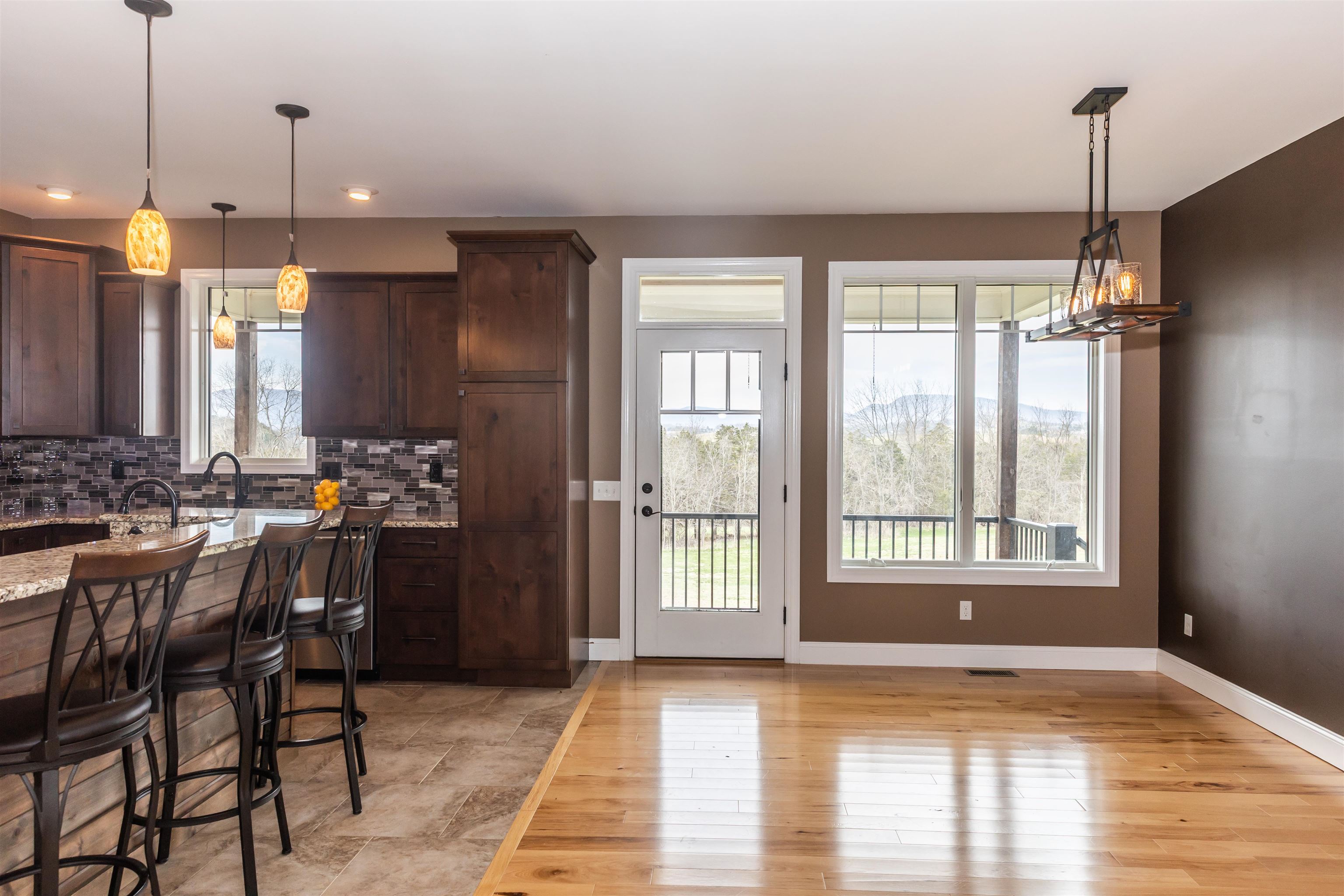 165 Marl Ridge Road Lexington, VA 24450 - Photo 26 of 72 Dining Room to Back Porch