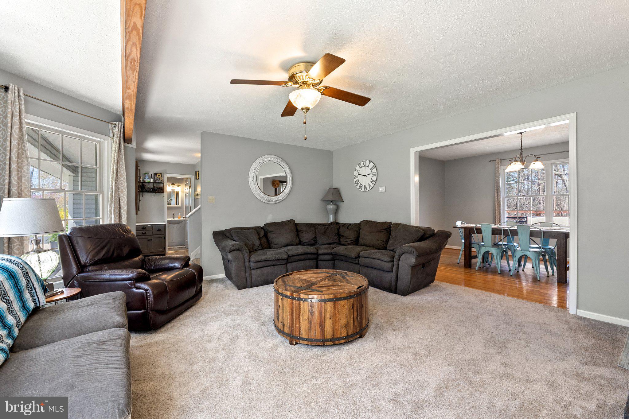 203 Holiday Road Cross Junction, VA 22625 - Photo 7 of 41 a living room with furniture and a large window