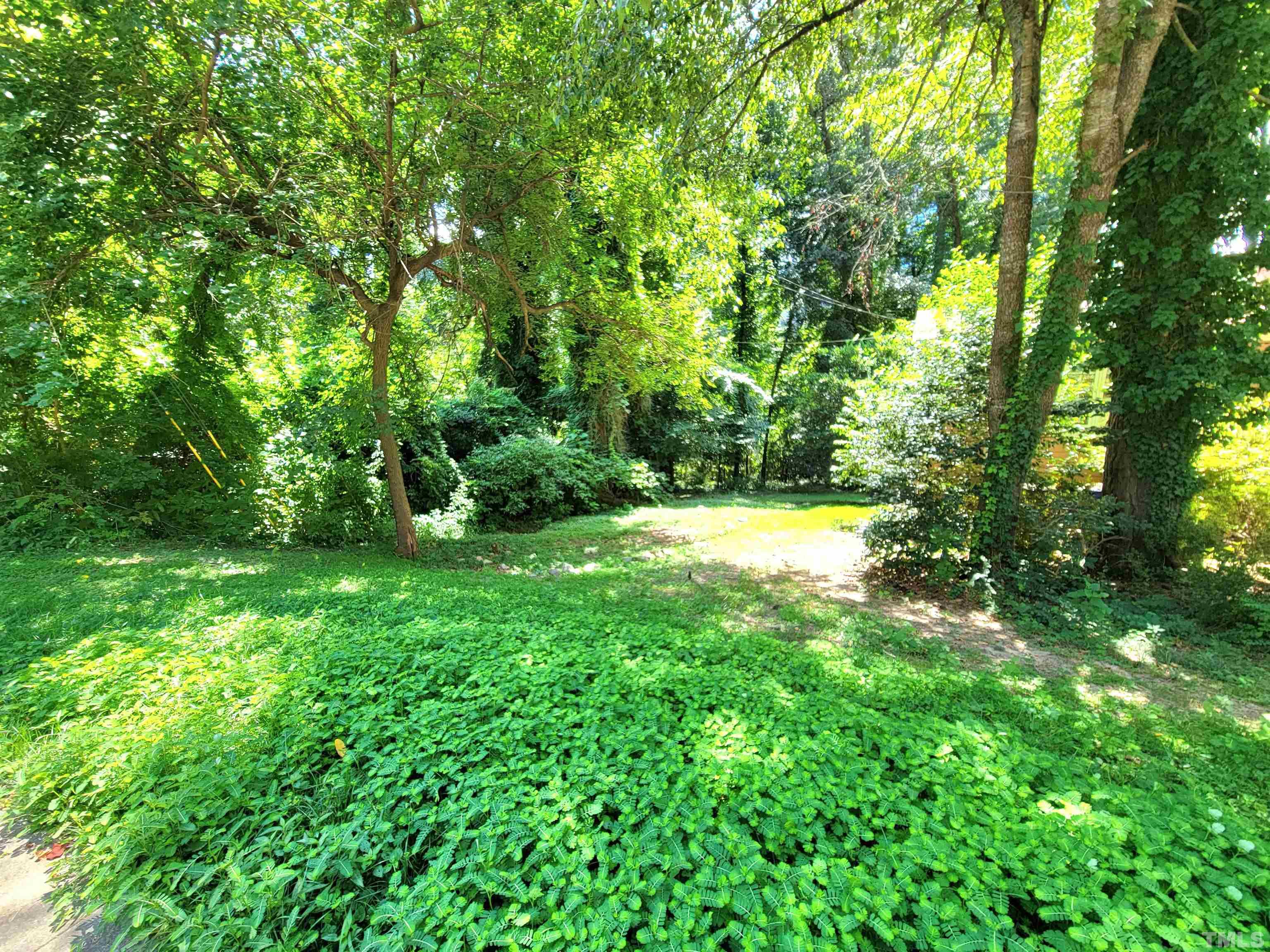 300 Dartmouth Road Raleigh, NC 27609 - Photo 6 of 52 a view of outdoor space with deck and yard