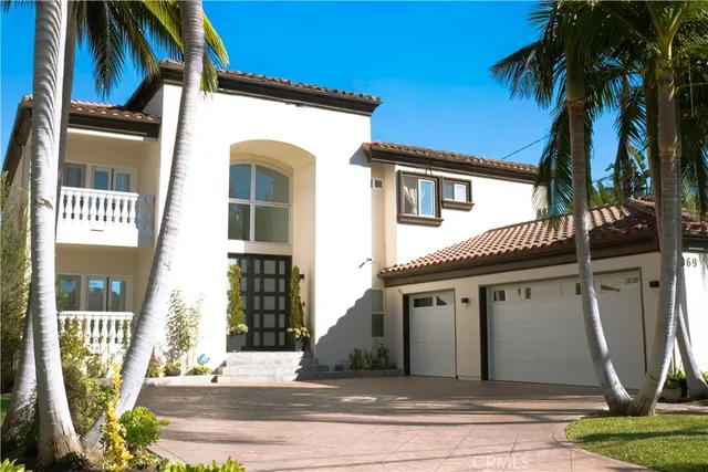 a view of a house with a balcony