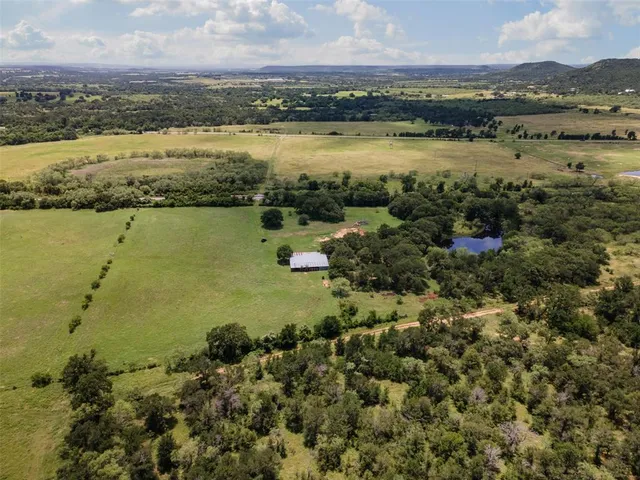 a view of a lake with a mountain