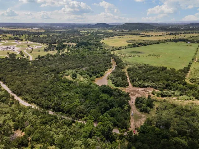 a view of a lake with a mountain