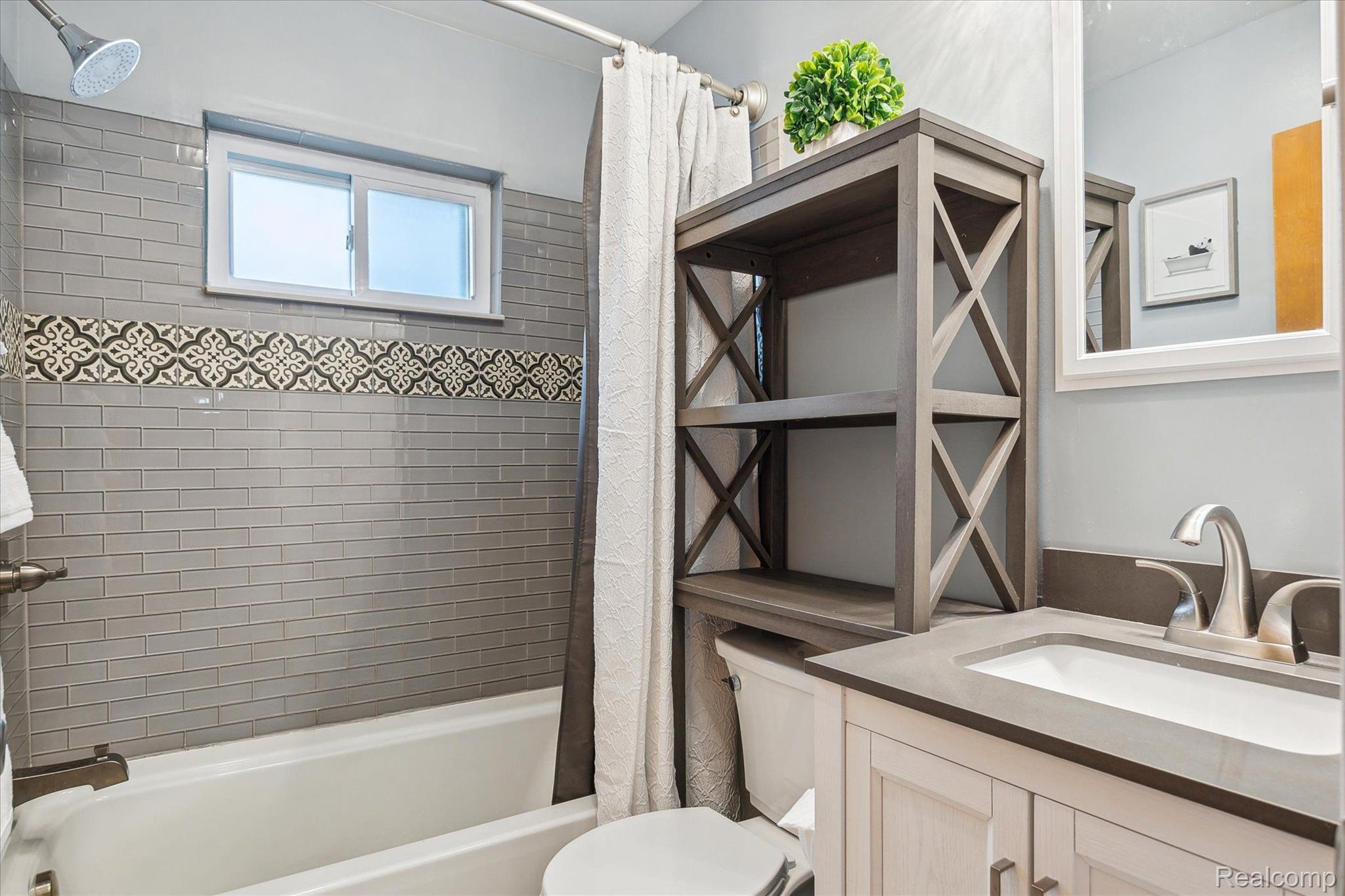 3062 Grange Road Trenton, MI 48183 - Photo 34 of 65 UPDATED FULL BATHROOM/MAIN FLOOR