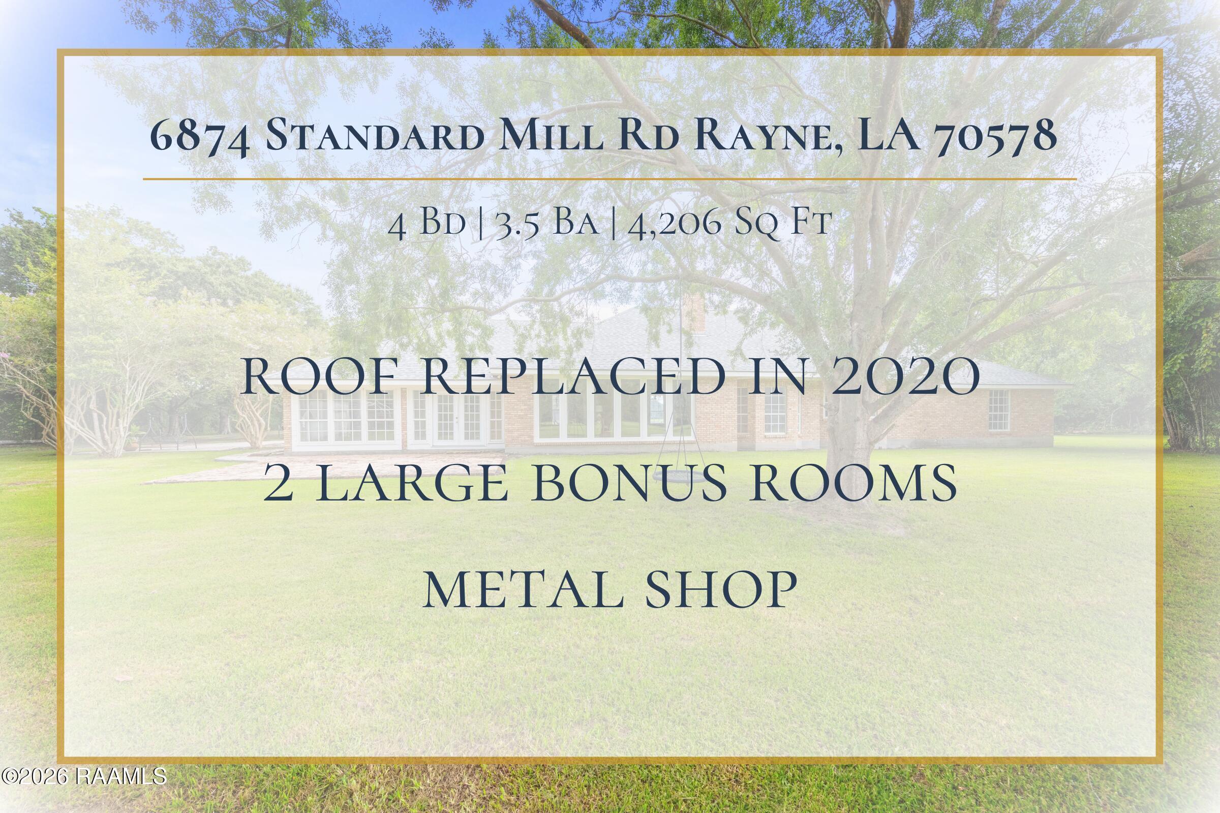 6874 Standard Mill Road Rayne, LA 70578 - Photo 2 of 57 MLS Photo
