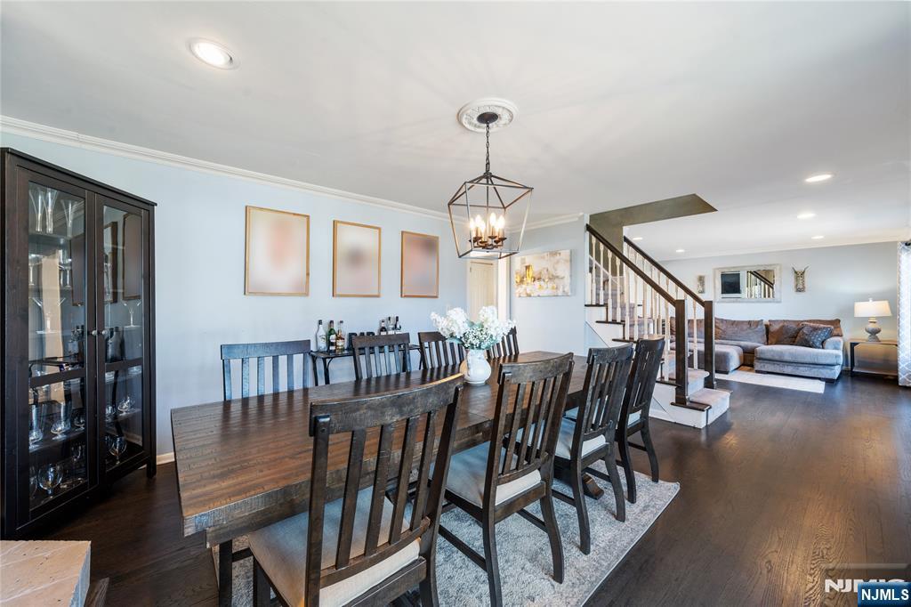25 Glenview Road Nutley, NJ 07110 - Photo 5 of 49 a view of a dining room with furniture window and wooden floor