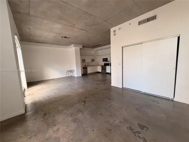 a view of empty room