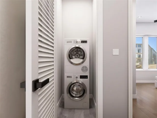 a view of washer and dryer