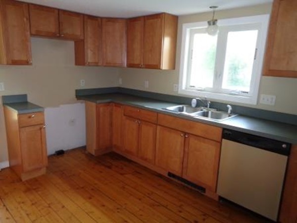 113 Bourne Street Three Rivers, MA 01080 - Photo 9 of 19 a kitchen with sink and cabinets