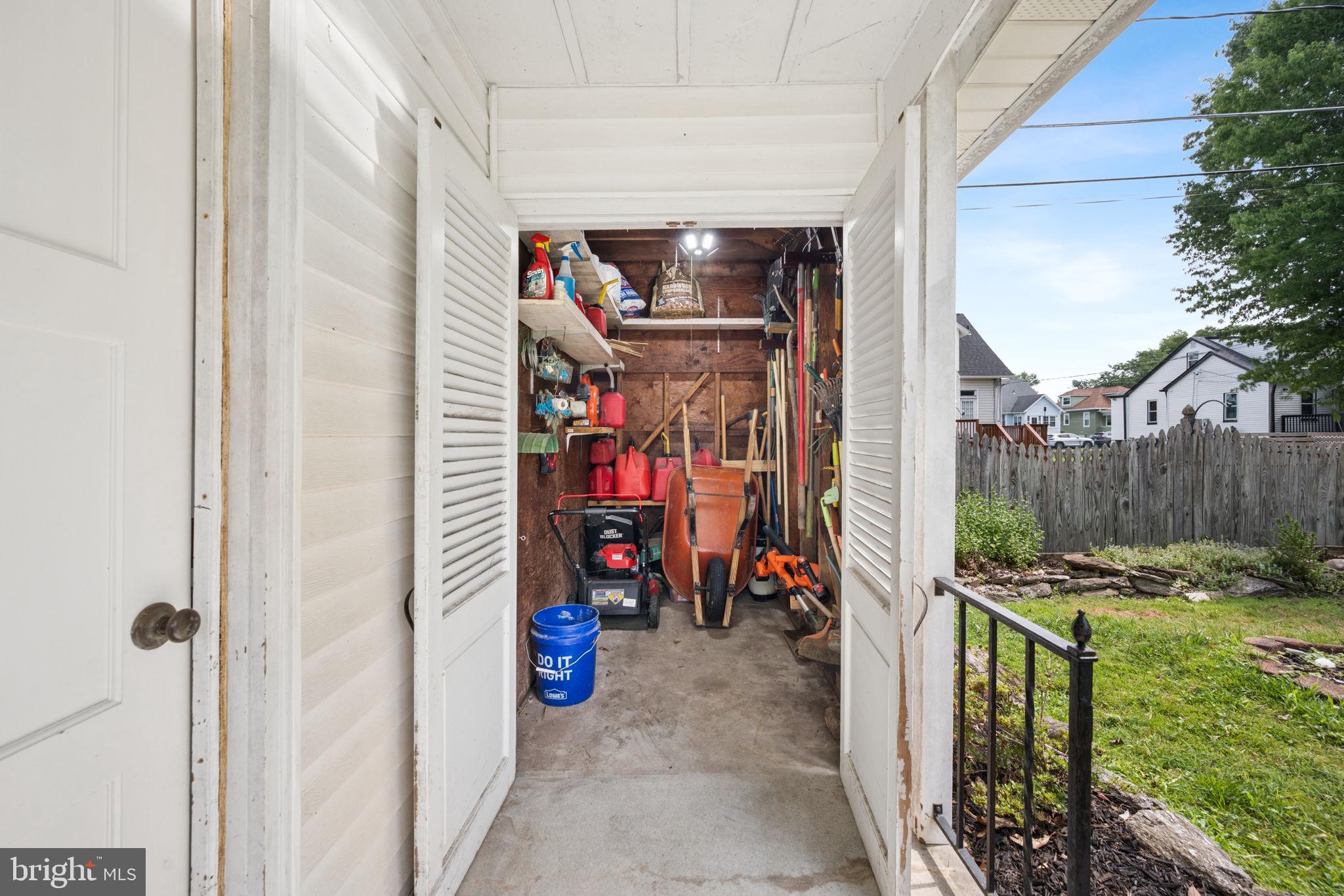 2626 Wentworth Road Baltimore, MD 21234 - Photo 62 of 75 Additional storage next to garage