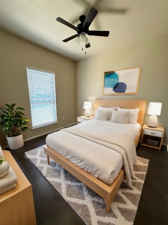 515 Jack Rabbit Lane, Unit A Buda, TX 78610 - Photo 4 of 16 a bedroom with bed and window